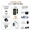 WISELION Smartwatch LG69 ProMax - Gambar 2