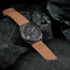 CURREN 8139 Jam Tangan Pria Analog Tali Kulit Chronograph - Gambar 5