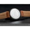 CURREN 8139 Jam Tangan Pria Analog Tali Kulit Chronograph - Gambar 6