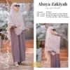 Abaya Zakiyah TONE GRAY - Gambar 3