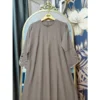 Abaya Zakiyah TONE GRAY - Gambar 4